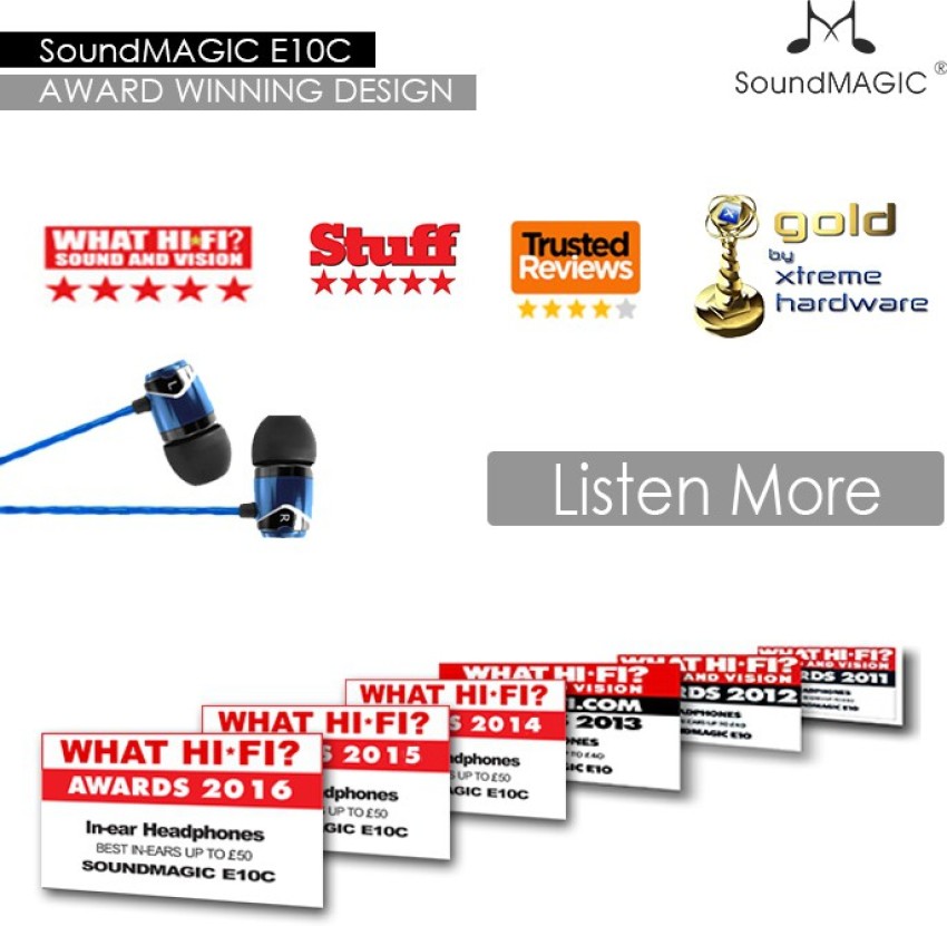 SoundMAGIC E10C Wired Headset Price in India Buy SoundMAGIC E10C