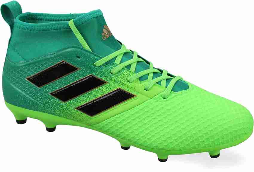 ADIDAS ACE 17.3 PRIMEMESH FG Football Shoes For Men Buy SGREEN CBLACK CORGRN Color ADIDAS ACE 17.3 PRIMEMESH FG Football Shoes For Men Online at Best Price Shop Online for Footwears in