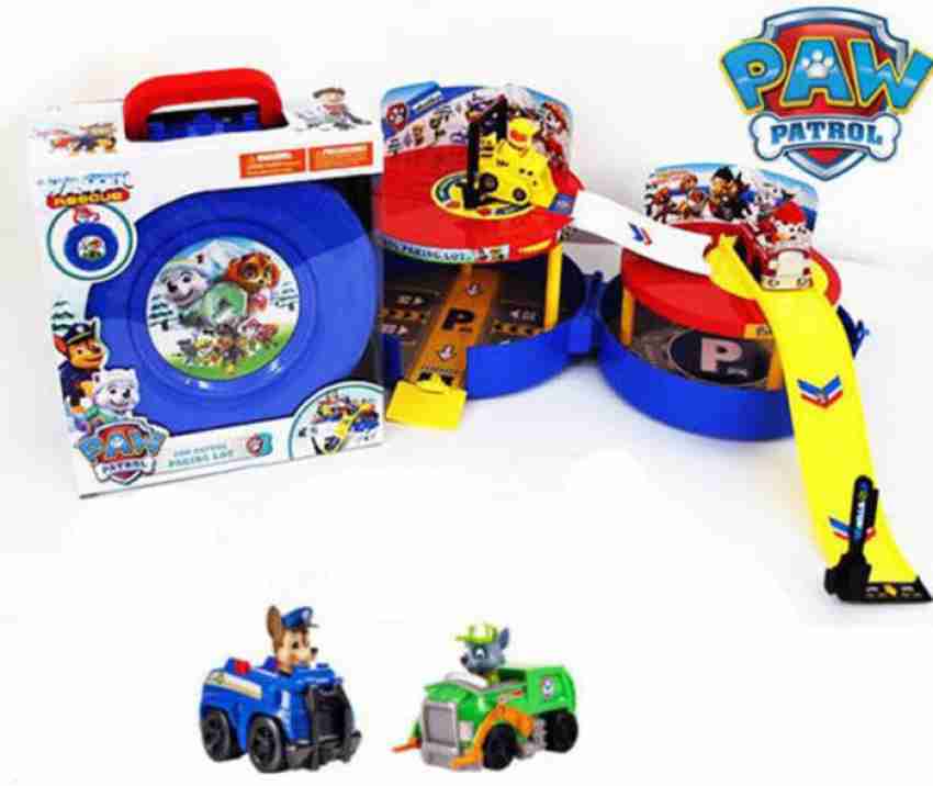 Paw patrol clearance parking lot playset