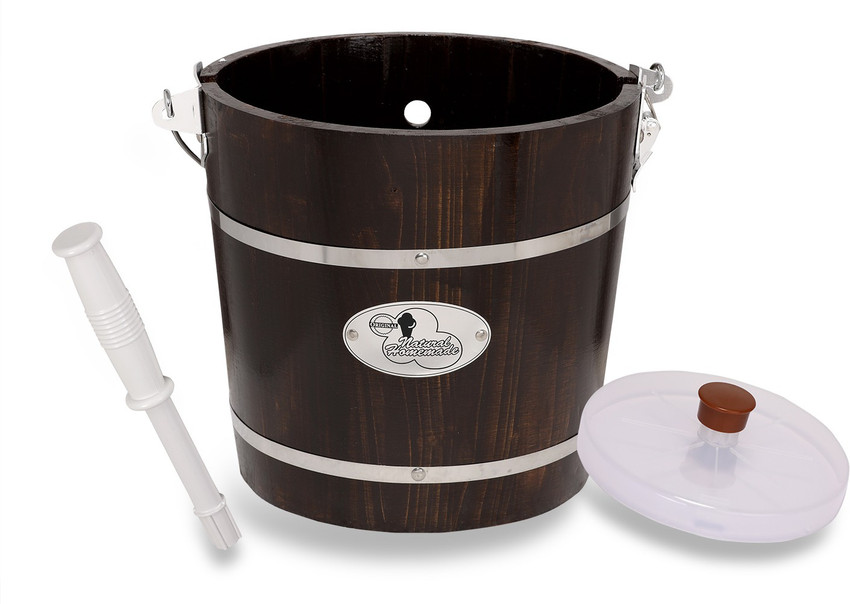 Ice cream maker best sale pot
