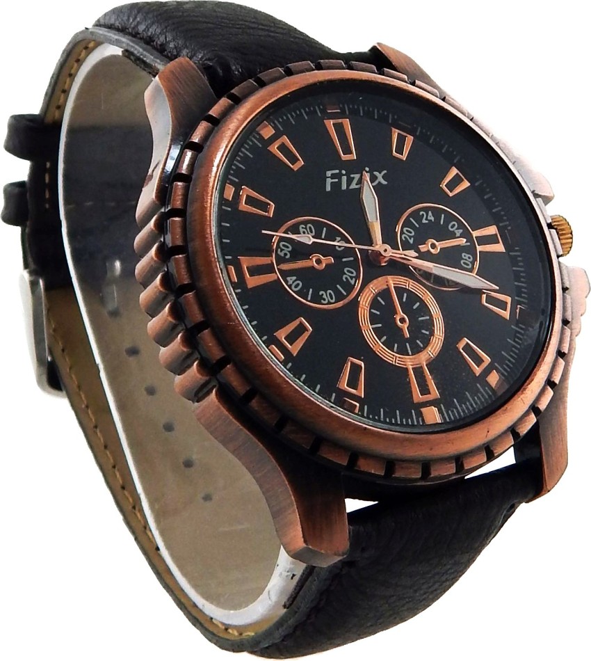 Analog Casual Wear Fizix Leather Men Wrist Watch at Rs 120 in Rajkot