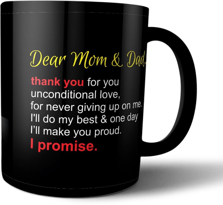 Best Mom Dad Gift Set, Mom and Dad Coffee Mugs, Fathers Mothers