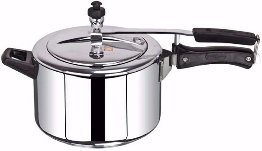 Brightflame Popular 5 L Inner Lid Pressure Cooker Price in India Buy Brightflame Popular 5 L Inner Lid Pressure Cooker online at Flipkart