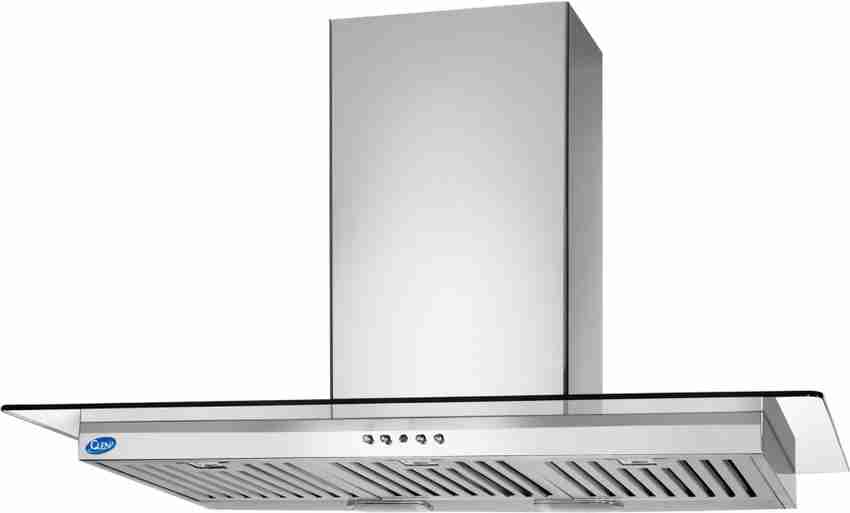 Glen GL 6062 SS 90 cm 1000 m h Wall Mounted Glen 1000 CMH Chimney