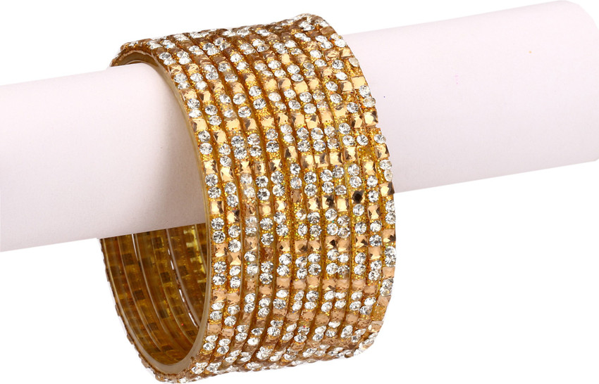 Somil Glass Crystal Bangle Set Price in India Buy Somil Glass Crystal Bangle Set Online at Best Prices in India Flipkart