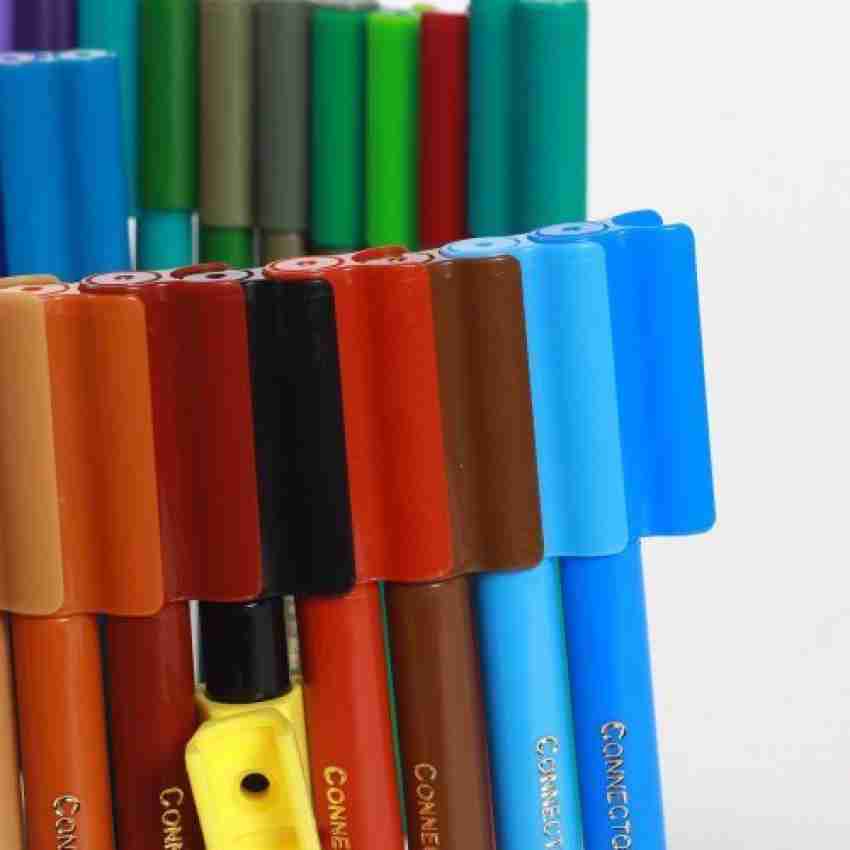 Faber-Castell Connector Sketch Pens Sets -(10,15,20 50) shades