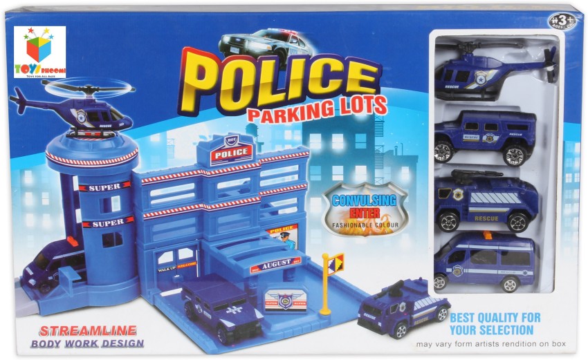 Police hot sale garage toy