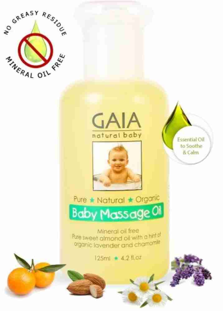 Gaia natural baby sales massage oil 125ml