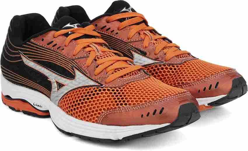 MIZUNO WAVE SAYONARA 3 Running Shoes For Men Buy Vibrant Orange Silver Black Color MIZUNO WAVE SAYONARA 3 Running Shoes For Men Online at Best Price Shop Online