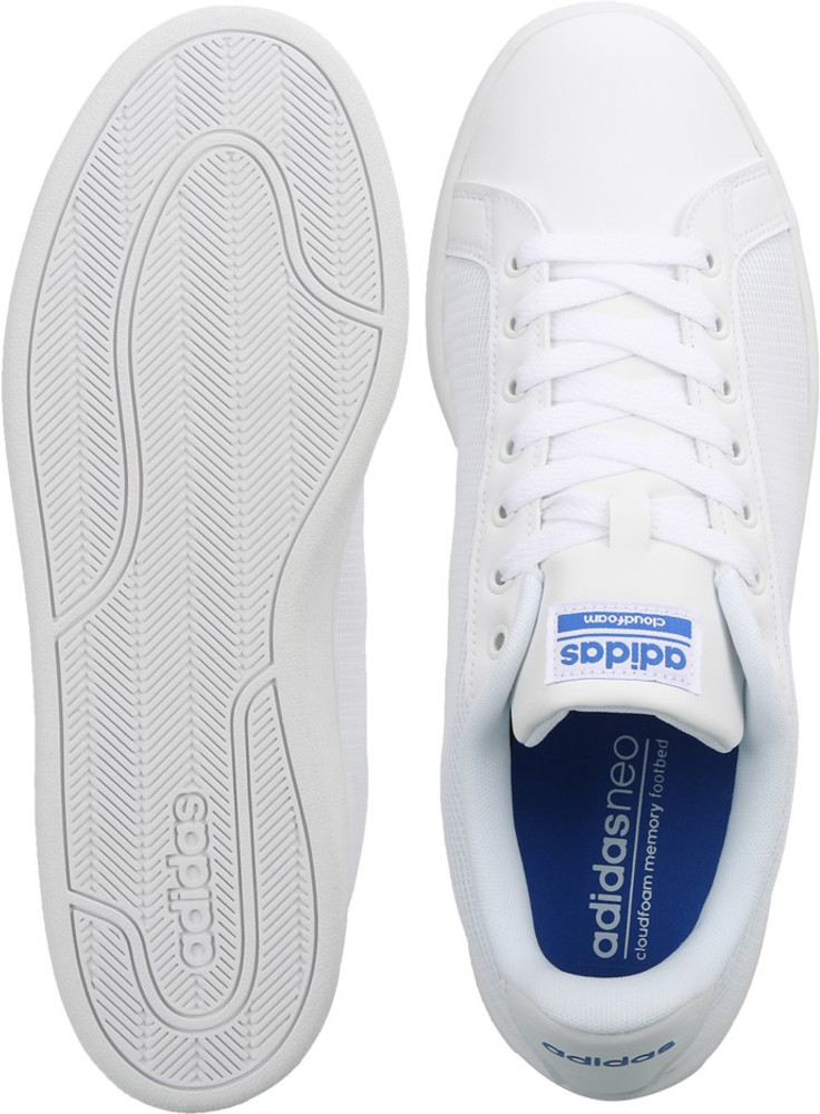 ADIDAS NEO CLOUDFOAM ADVANTAGE CLEAN Sneakers For Men Buy FTWWHT FTWWHT BLUE Color ADIDAS NEO CLOUDFOAM ADVANTAGE CLEAN Sneakers For Men Online at Best Price Shop Online for Footwears in India