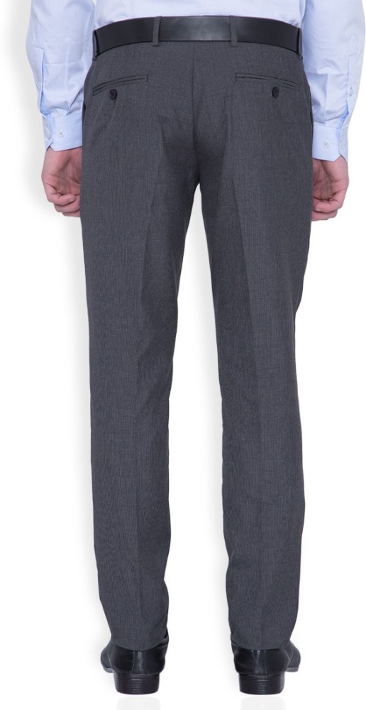 Lavi Cotlook PV Blend FormalTrousers For Man |formal pants Black | Black  pant | trousers for men | official pant |