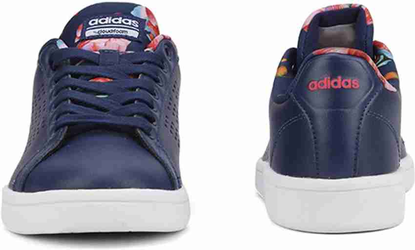 Adidas neo deals cloudfoam advantage blue