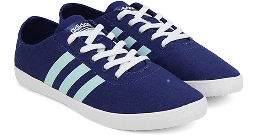 Adidas neo court womens shop tennis shoes - navy blue