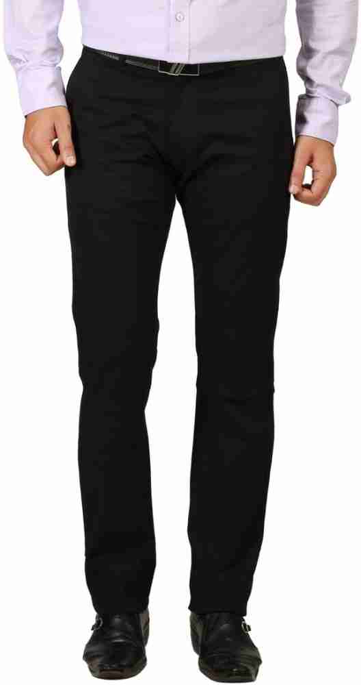 Buy Men's Black Colour Formal Trouser Online at Best Prices in India -  JioMart.