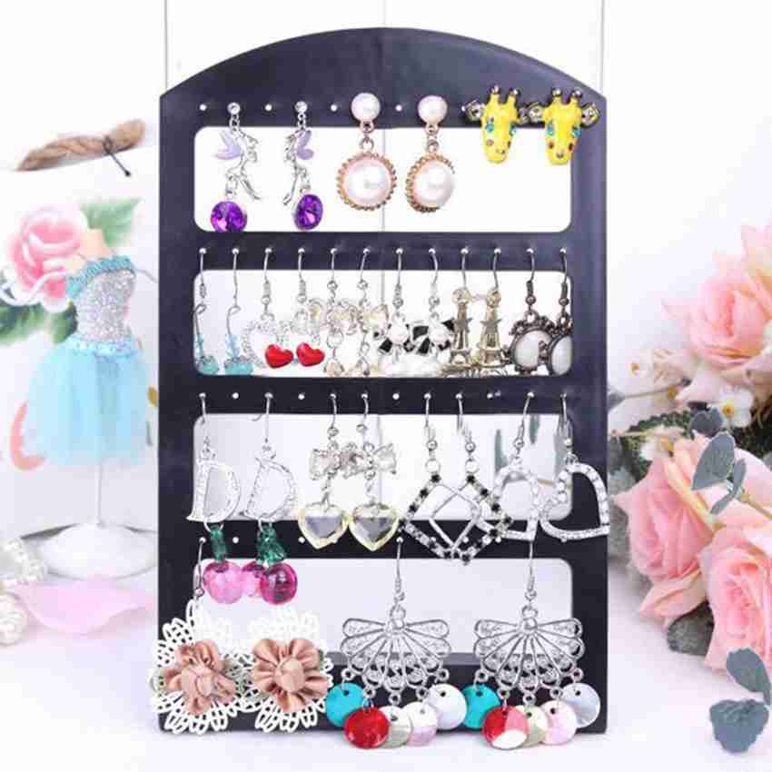 DIY Crafts Jewelry Organizer Stand Plastic Earring Holder Fashion Display Rackf Earring Holder Fashion Display Rackf Price in India Buy DIY Crafts Jewelry Organizer Stand Plastic Earring Holder Fashio...