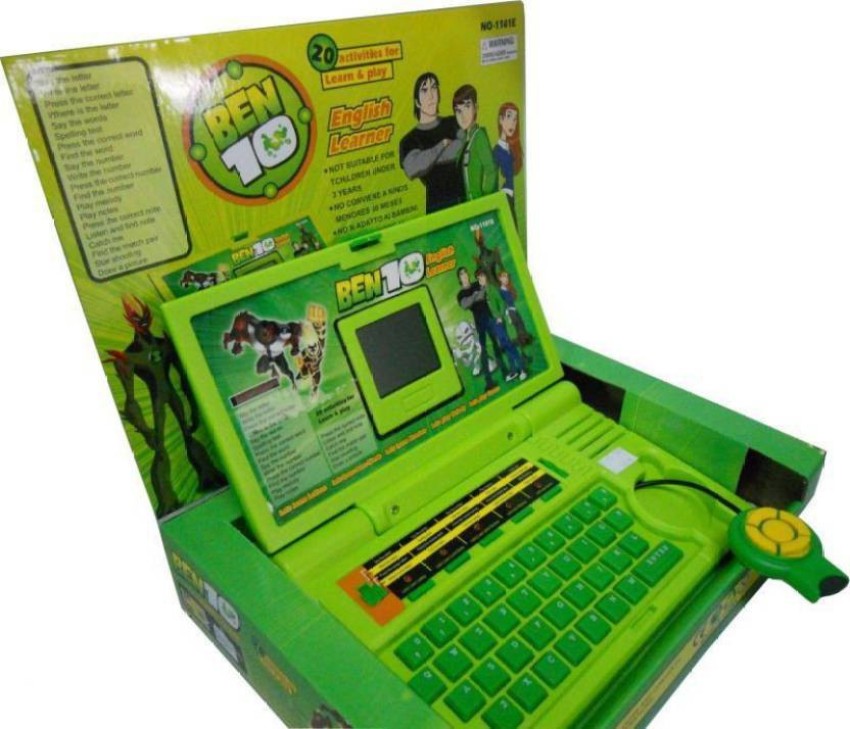 Ben 10 talking english deals learning laptop toy