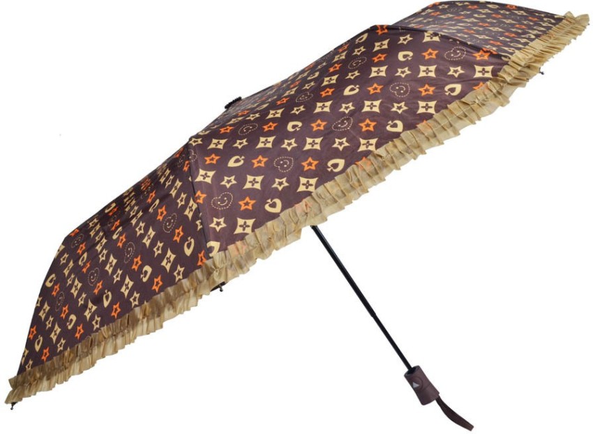 Murano 3 fold LV Print desing auto open Umbrella - Buy Murano 3