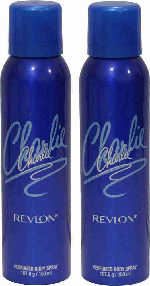 Revlon Charlie Blue Perfumed Combo Deodorant Spray For Women