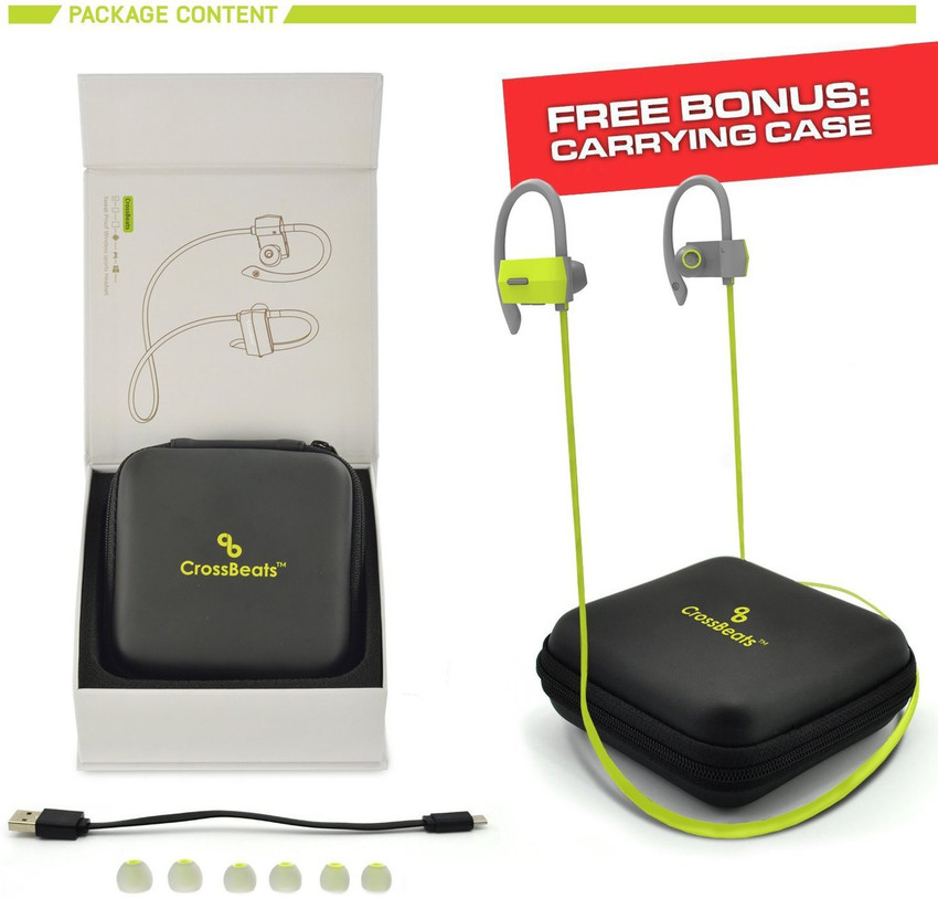 Crossbeats raga wireless bluetooth earphones on sale