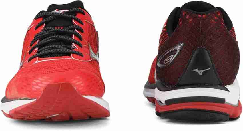 Mizuno wave rider 19 red hotsell