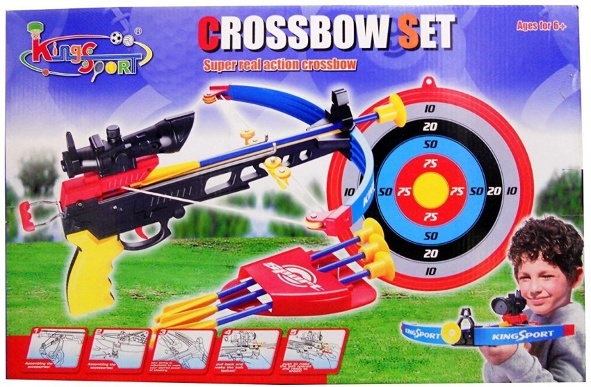 HALO NATION Mini 2.5 Ft Crossbow Toy With Safe Suction Dart Arrows Bows &  Arrows - Mini 2.5 Ft Crossbow Toy With Safe Suction Dart Arrows . shop for  HALO NATION products