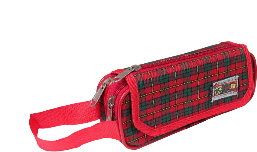 Tartan Pencil Case, School Supplies, Red Pencil Pouch, Plaid Pencil Pouch,  Black Pencil Case, Grey Pencil Case Culross 