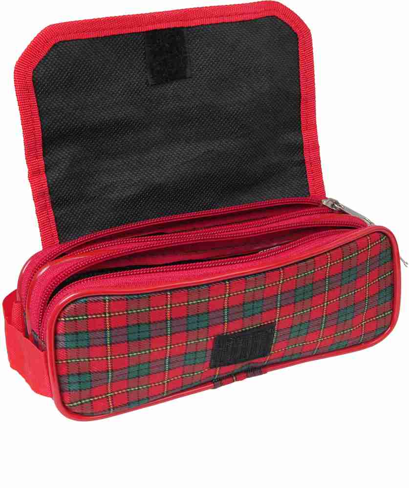 Tartan Pencil Case, School Supplies, Red Pencil Pouch, Plaid Pencil Pouch,  Black Pencil Case, Grey Pencil Case Culross 