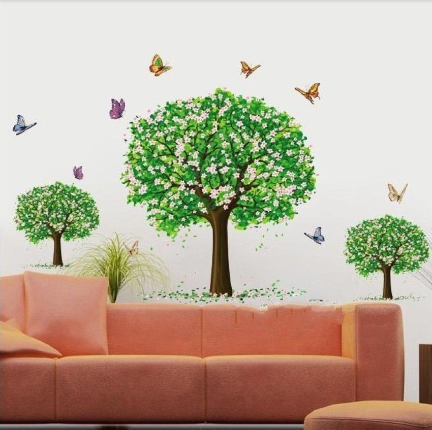 DUZHOME Wall Stickers - Large Size Tree Acrylic India