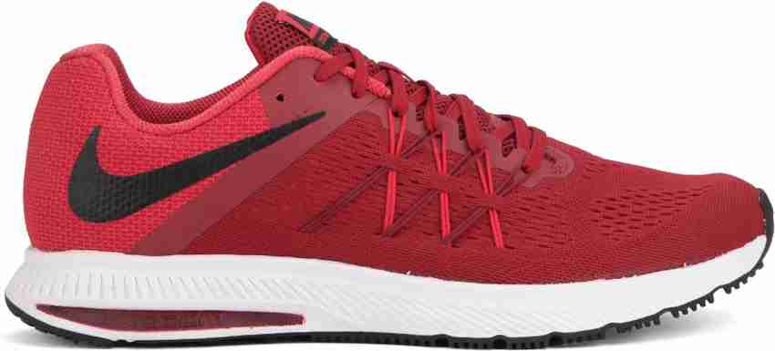 NIKE ZOOM WINFLO 3 Running Shoes For Men Buy DARK CAYENNE BLACK
