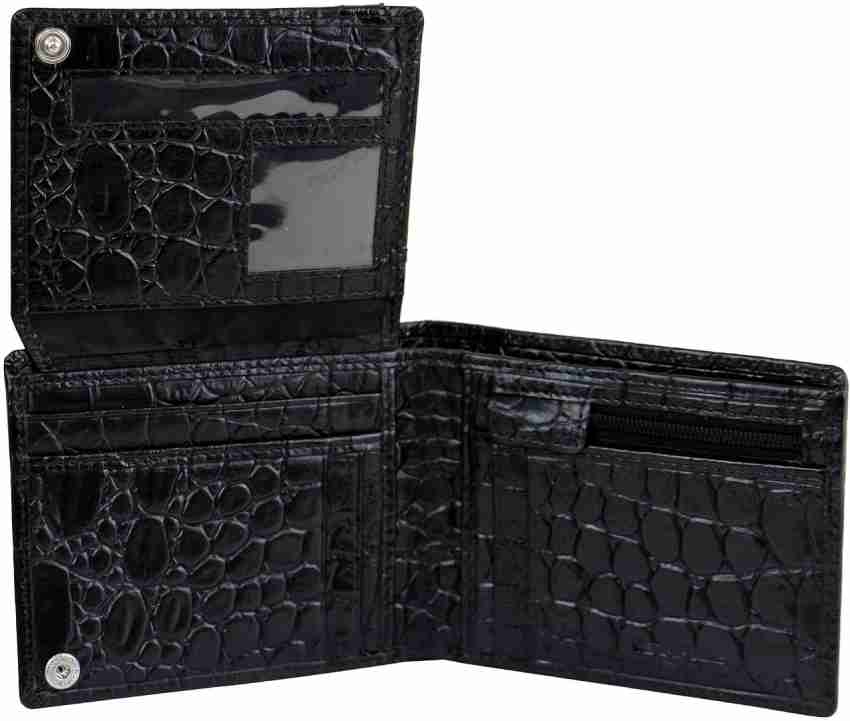 Da Milano Wallets : Buy Da Milano Monogram Leather Black Mens Wallet Online