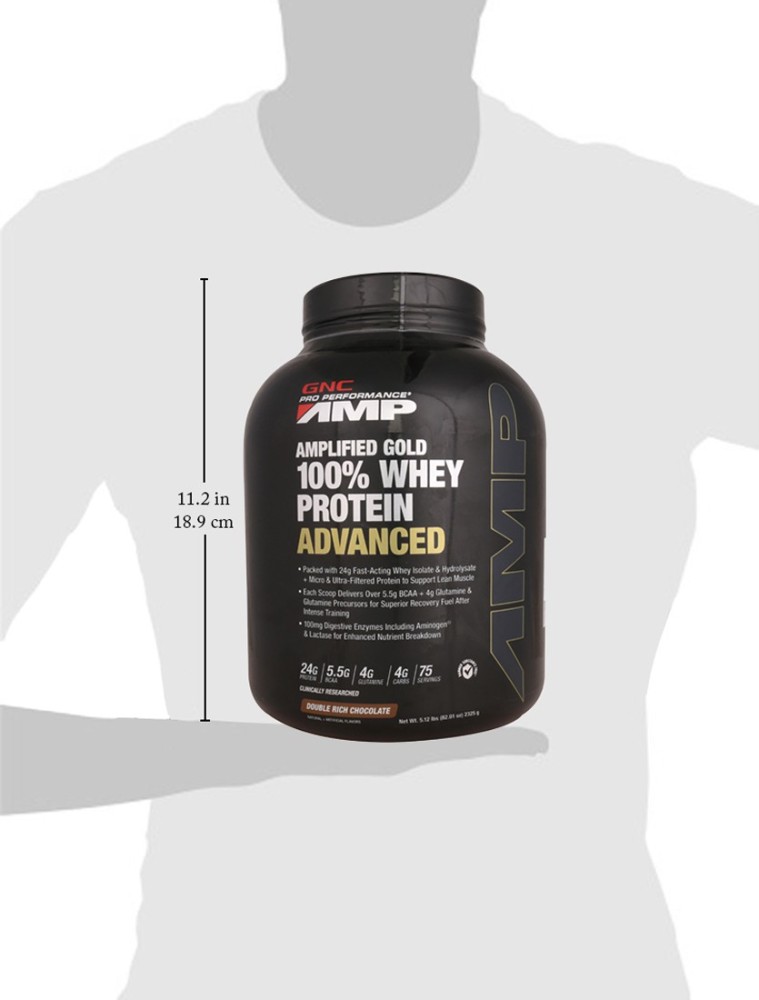 GNC AMP Amplified Wheybolic 40 - Chocolate - 12 Bottles