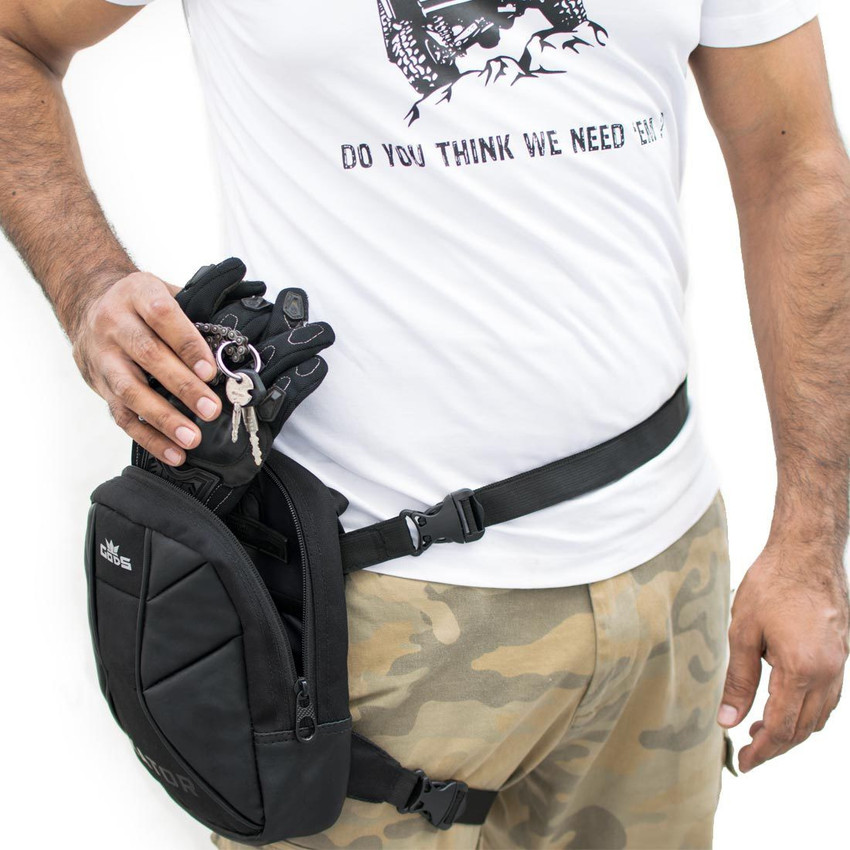 GODS Xator Waist Bag Black Price in India Flipkart