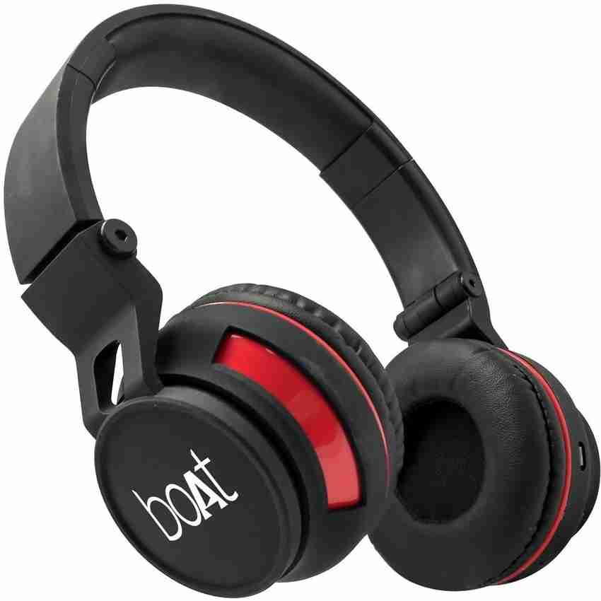 Boat headphones new arrivals red black