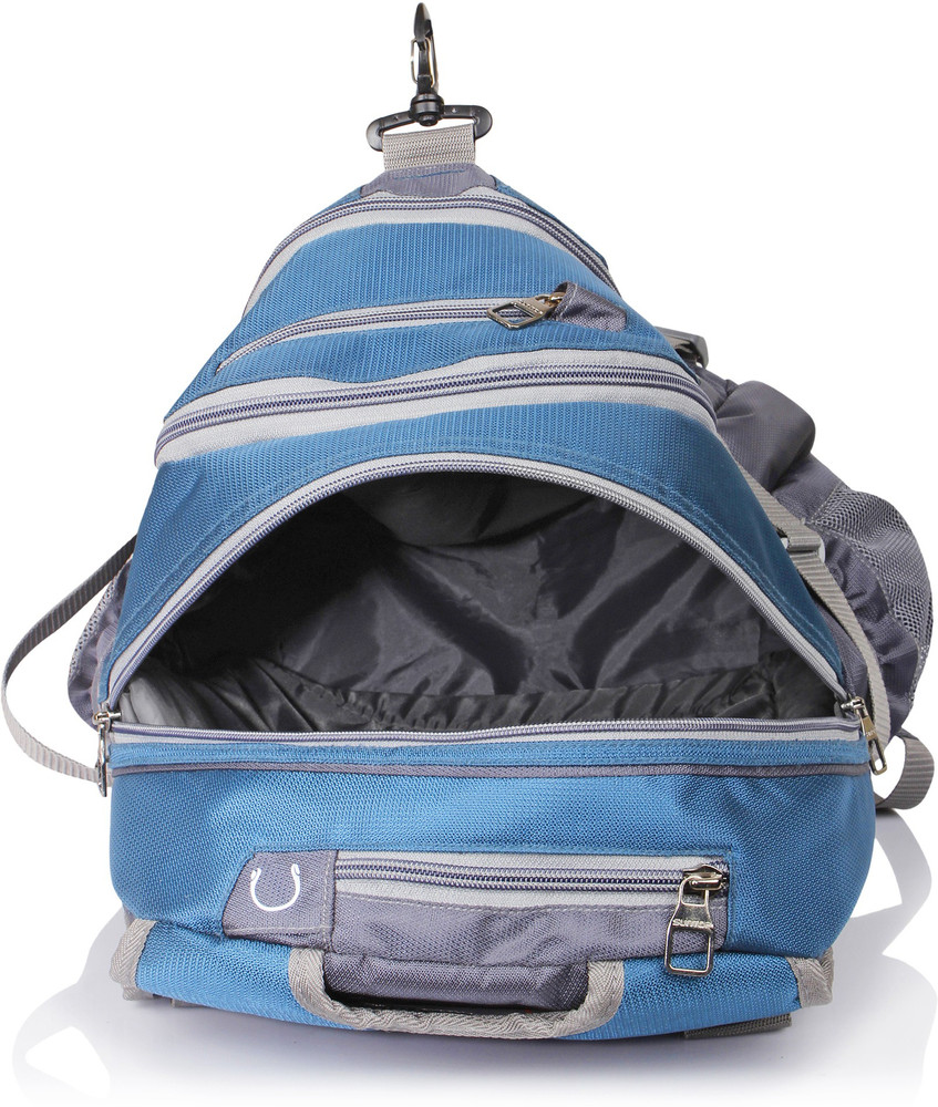 SUNTOP Spectre with Waterproof Raincover 35 L Laptop Backpack Blue Grey Price in India Flipkart