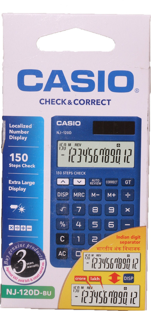 Casio nj hot sale