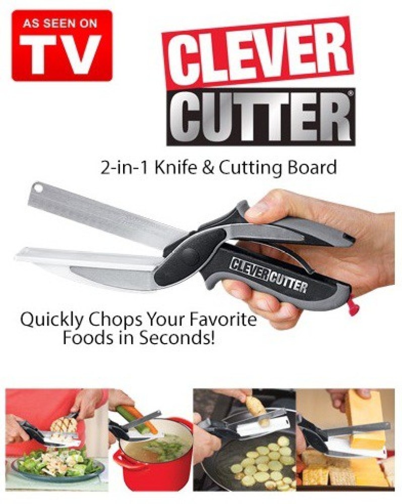 CLEVER CUTTER CLEVER CUTTER ORIGINAL AS SEEN ON TV Vegetable Slicer Price  in India - Buy CLEVER CUTTER CLEVER CUTTER ORIGINAL AS SEEN ON TV Vegetable  Slicer online at