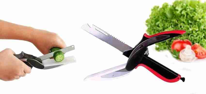 Best Clever Cutter Knife 4 in1 Food Chopper, Mini Chopping Board, Smart  Cutter (Black, Made India)