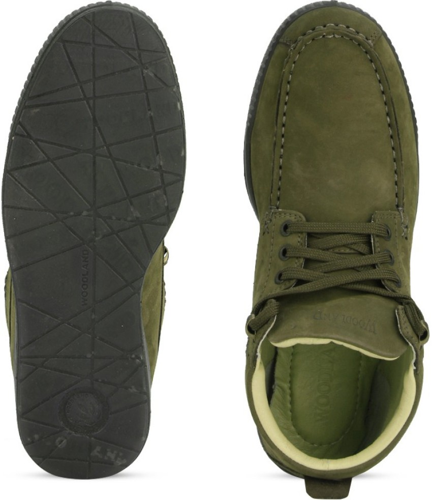 WOODLAND Boots For Men - Buy OLIVE GREEN Color WOODLAND Boots For Men  Online at Best Price - Shop Online for Footwears in India