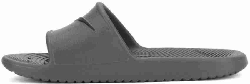 NIKE Men KAWA SHOWER Slides Buy DARK GREY BLACK Color NIKE Men