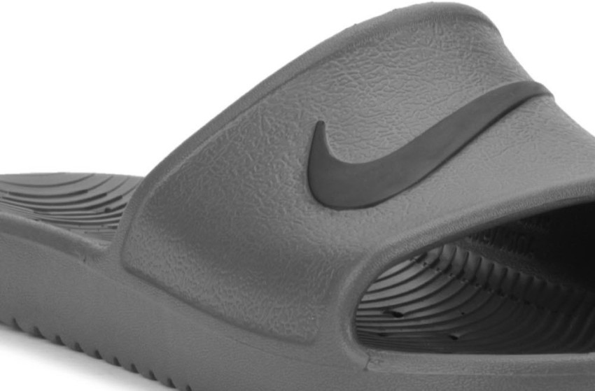 NIKE Men KAWA SHOWER Slides Buy DARK GREY BLACK Color NIKE Men