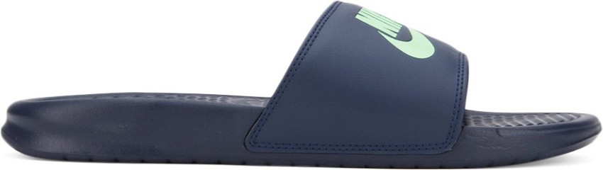 Nike benassi outlet bleu