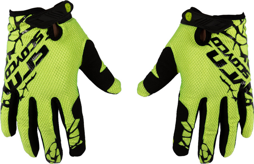 Autofy Scoyco Neon Anti Slip Full Finger All Purpose Biking Riding