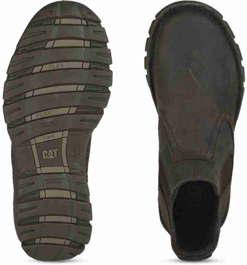 CAT HOFFMAN Boots For Men Buy Black Coffee Color CAT HOFFMAN Boots For Men Online at Best Price Shop Online for Footwears in India Flipkart