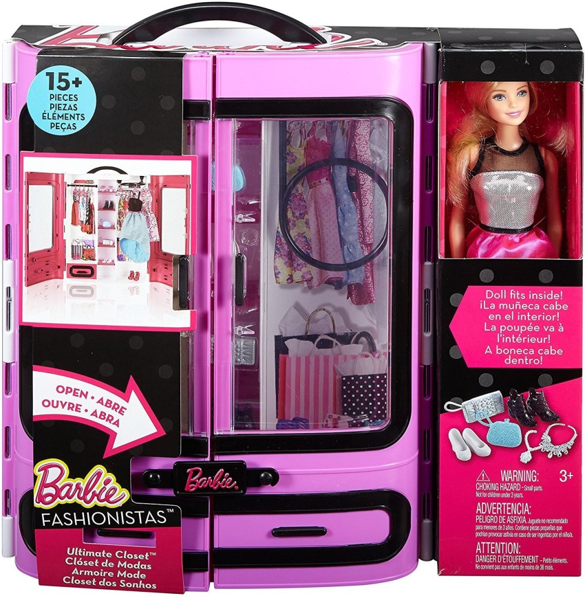 Mattel Barbie Fashionistas Doll Ultimate Wardrobe Barbie Doll