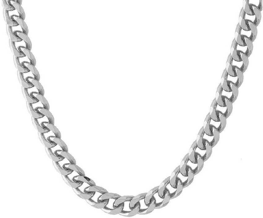 Dare for Voylla Artificial Classic Plain Silver Plated Stainless