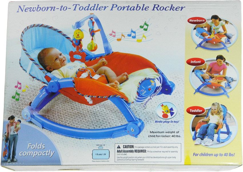 Portable infant 2025 rocker