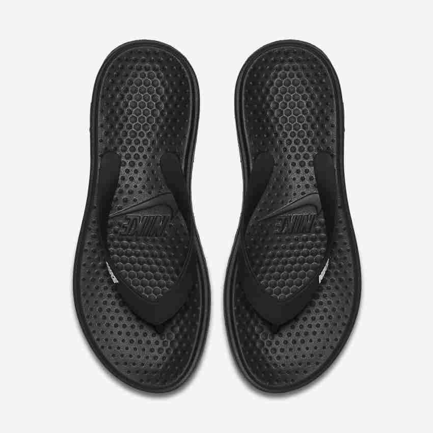 Mens nike best sale solay flip flops