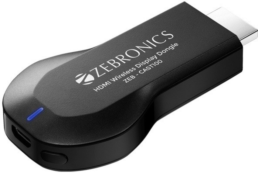 Zebronics ZEB CAST 101 WiFi 1080P Full HD HDMI TV Stick DLNA Wireless