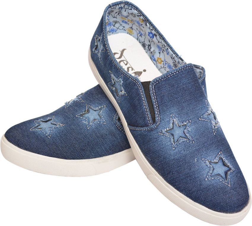 DESI JUTA DESI JUTA Slip On For Men Buy Blue Color DESI JUTA DESI JUTA Slip On For Men Online at Best Price Shop Online for Footwears in India Flipkart