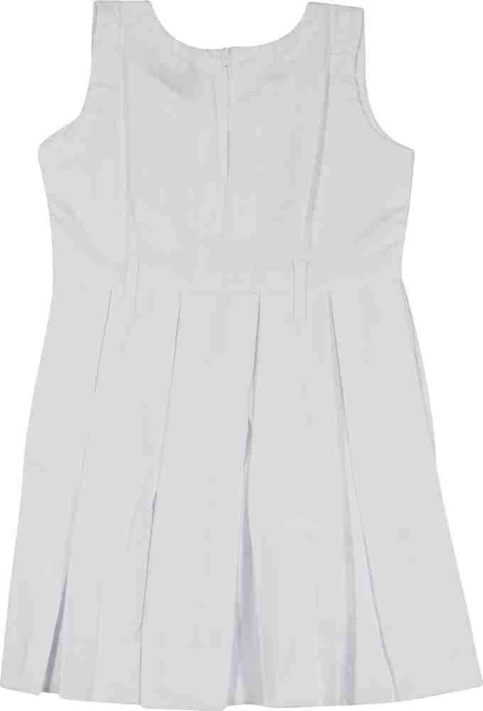 Hirawats White Uniform Pinafore Price in India Buy Hirawats